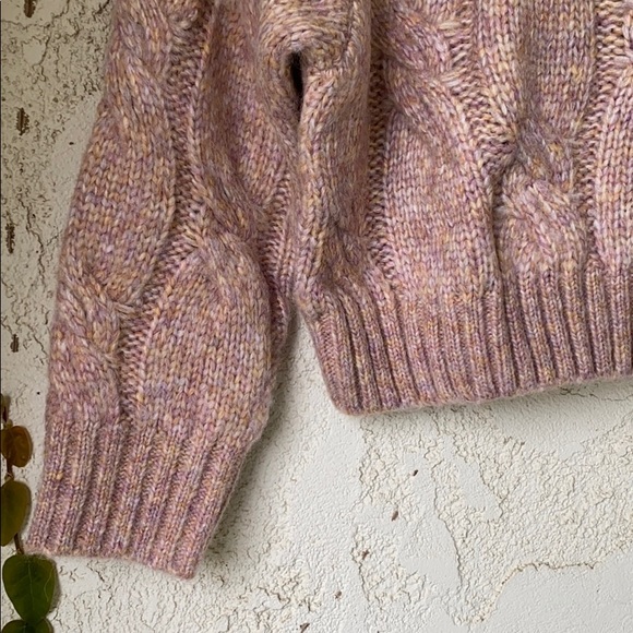 4SI3NNA Cable Crop Sweater Sizes S, M, L - Picture 8 of 8